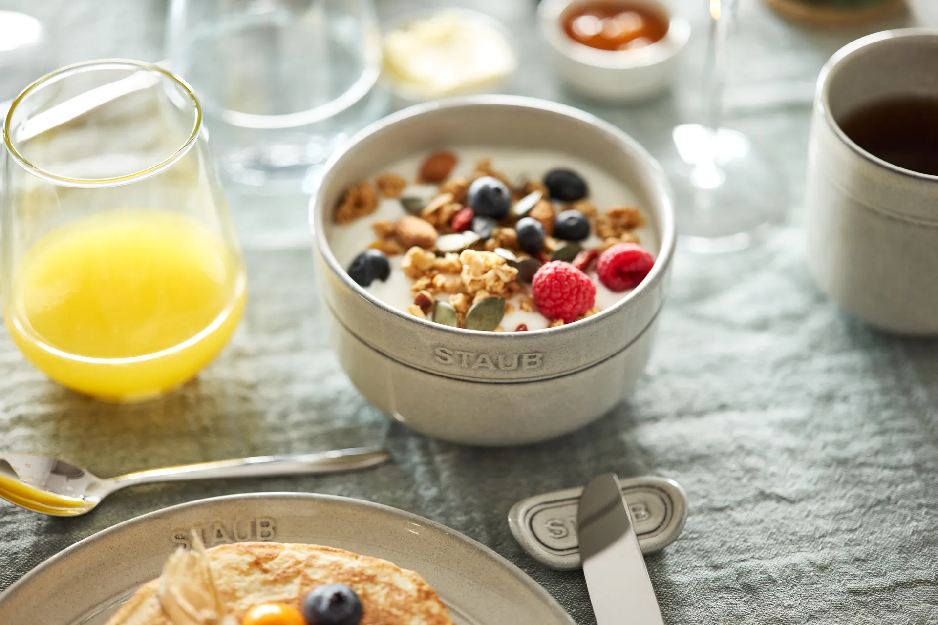 Portaposate Staub New White Truffle confezione da 4, 6 cm STAUB