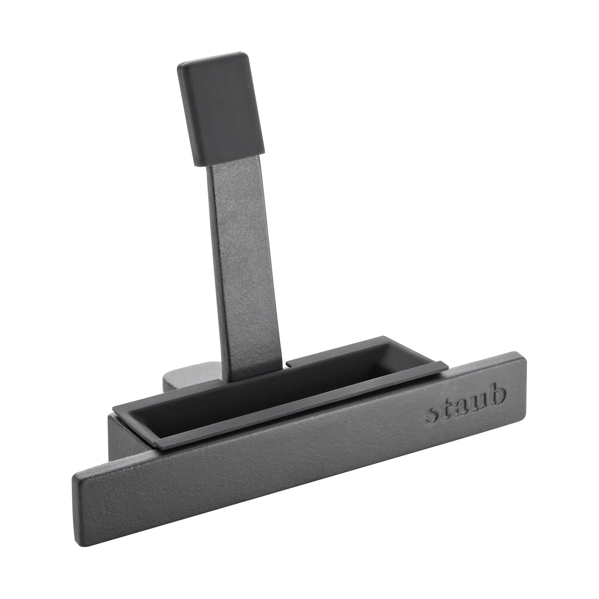 Reggicoperchio ghisa-silicone Staub, Nero STAUB