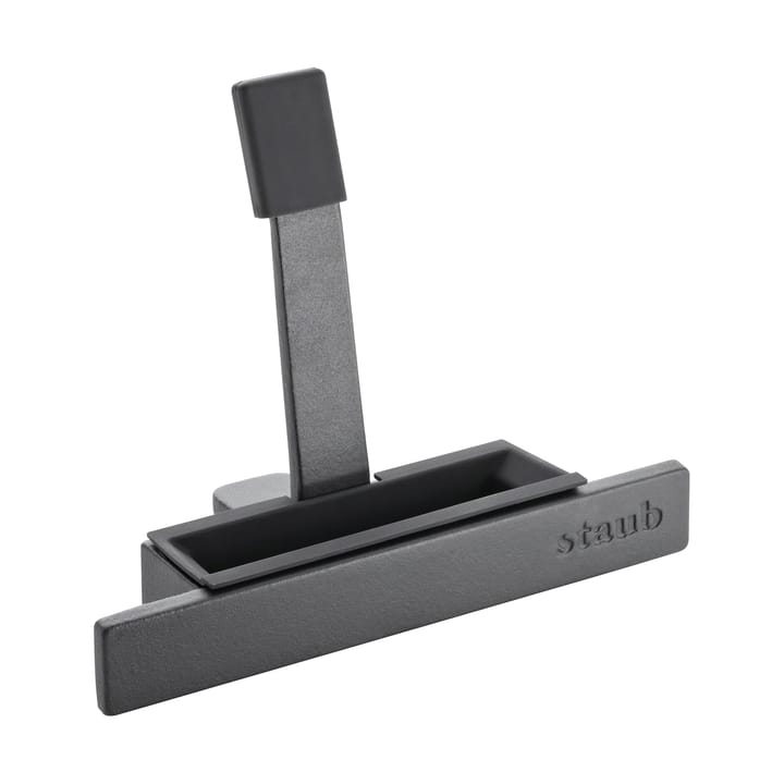 Reggicoperchio ghisa-silicone Staub  - Nero - STAUB