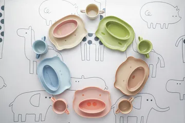 Servizio per bambini Staub da 4 pazzi - Marrone - STAUB