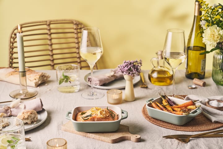 Set di teglie rettangolari in ghisa Staub 2 pezzi, Legno di eucalipto STAUB