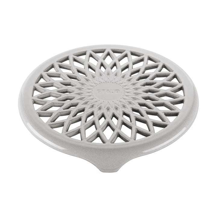 Sottopentola Staub Twister 18,5x19 cm - White truffle - STAUB