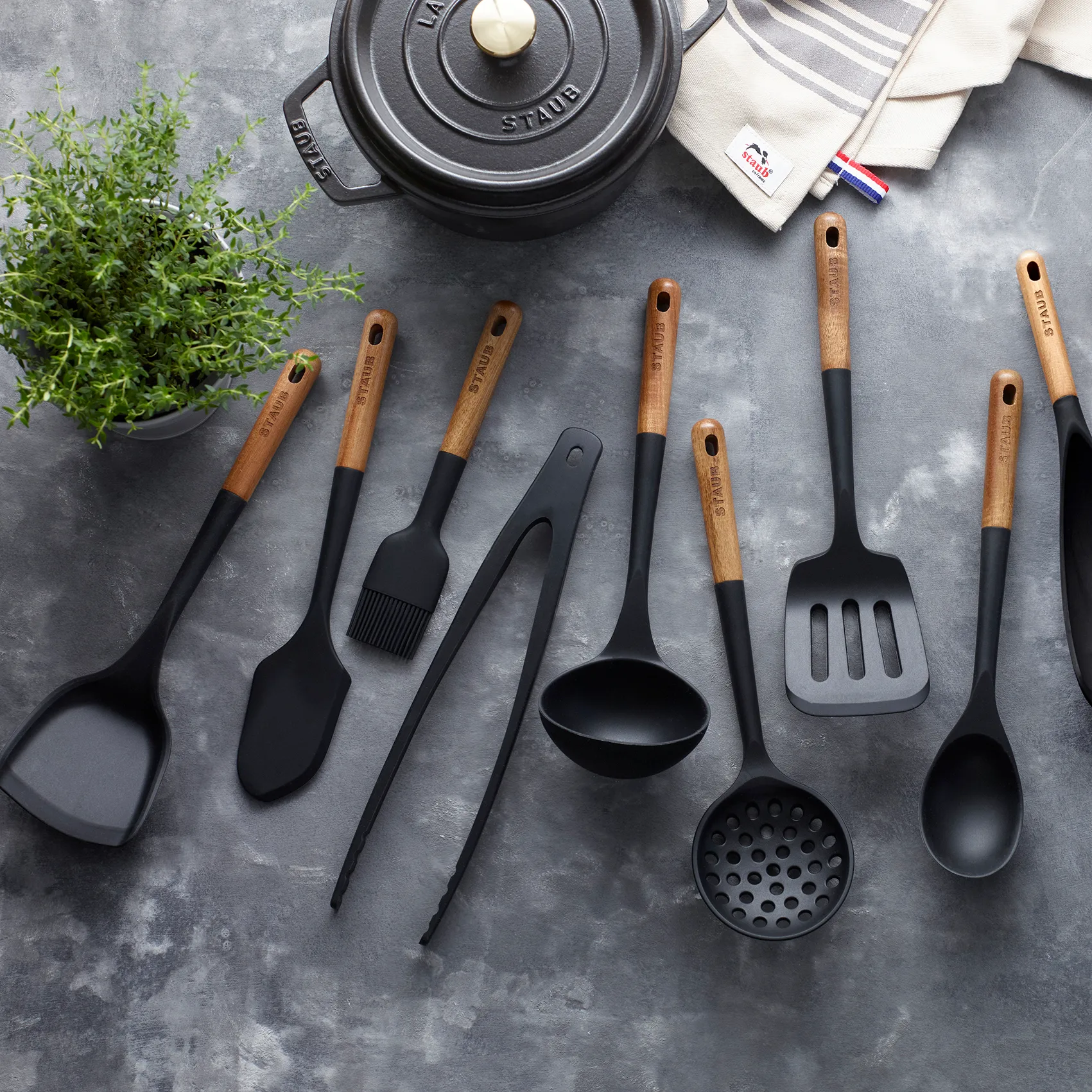 Spatola per wok Staub, 31 cm STAUB