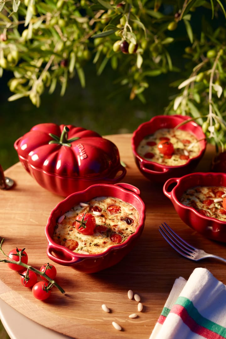 Staub casseruola pomodoro in gres 0,5 L, rosso STAUB