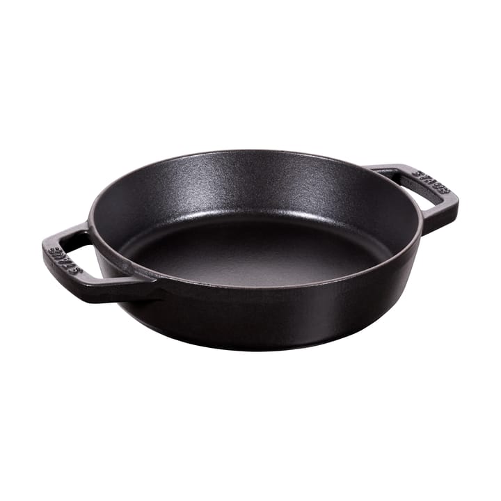 Tegame ovale in ghisa Staub con 2 manici nero - Ø20 cm - STAUB