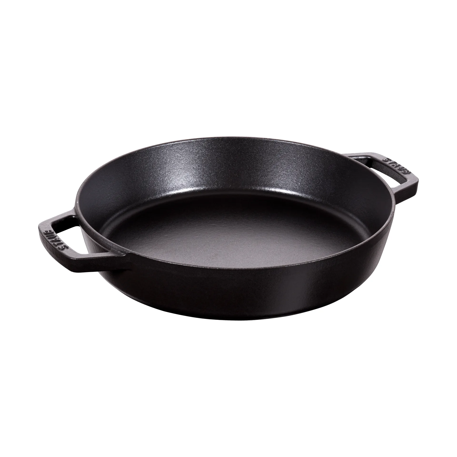 Tegame ovale in ghisa Staub con 2 manici nero, Ø26 cm STAUB