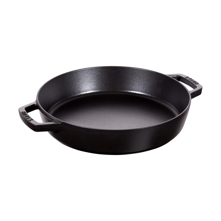 Tegame ovale in ghisa Staub con 2 manici nero - Ø26 cm - STAUB