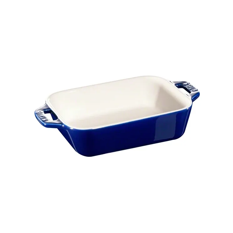 Teglia rettangolare Staub 14x11 cm, blu STAUB