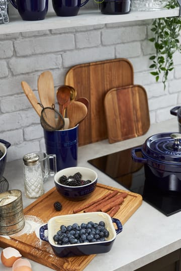 Teglia rettangolare Staub 14x11 cm - blu - STAUB