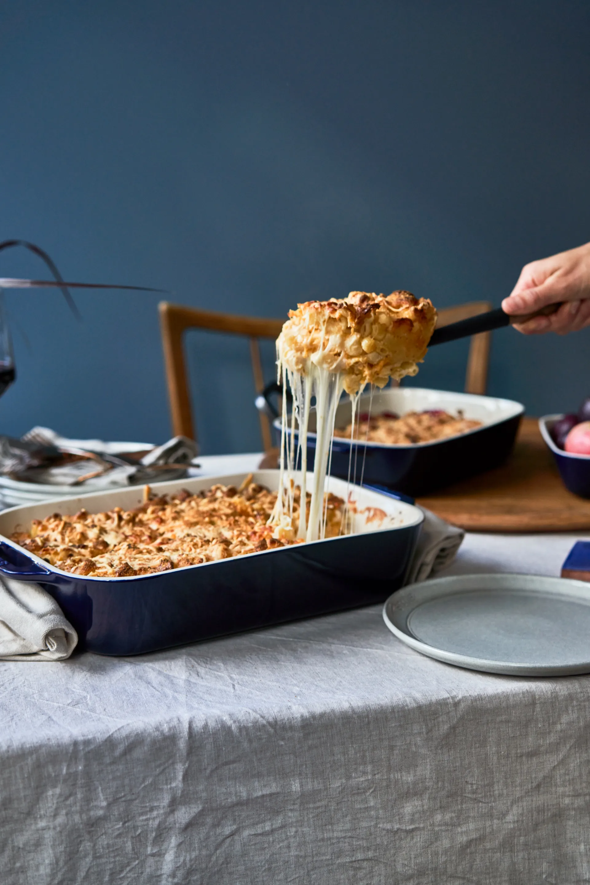 Teglia rettangolare Staub 34x24 cm, blu STAUB