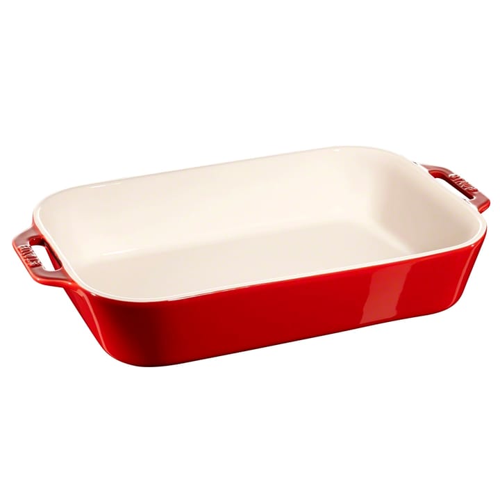 Teglia rettangolare Staub 34x24 cm - rosso - STAUB