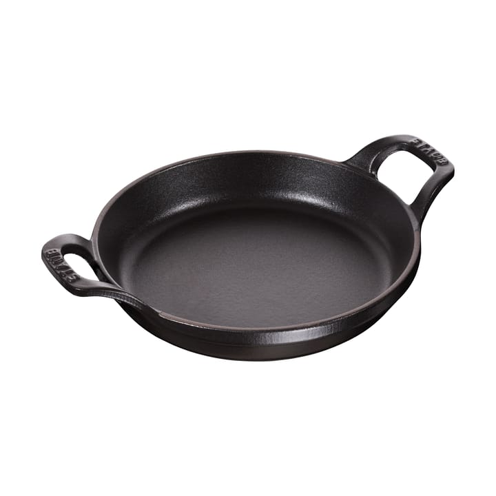 Teglia rotonda in ghisa Staub Ø16 cm - Nero - STAUB