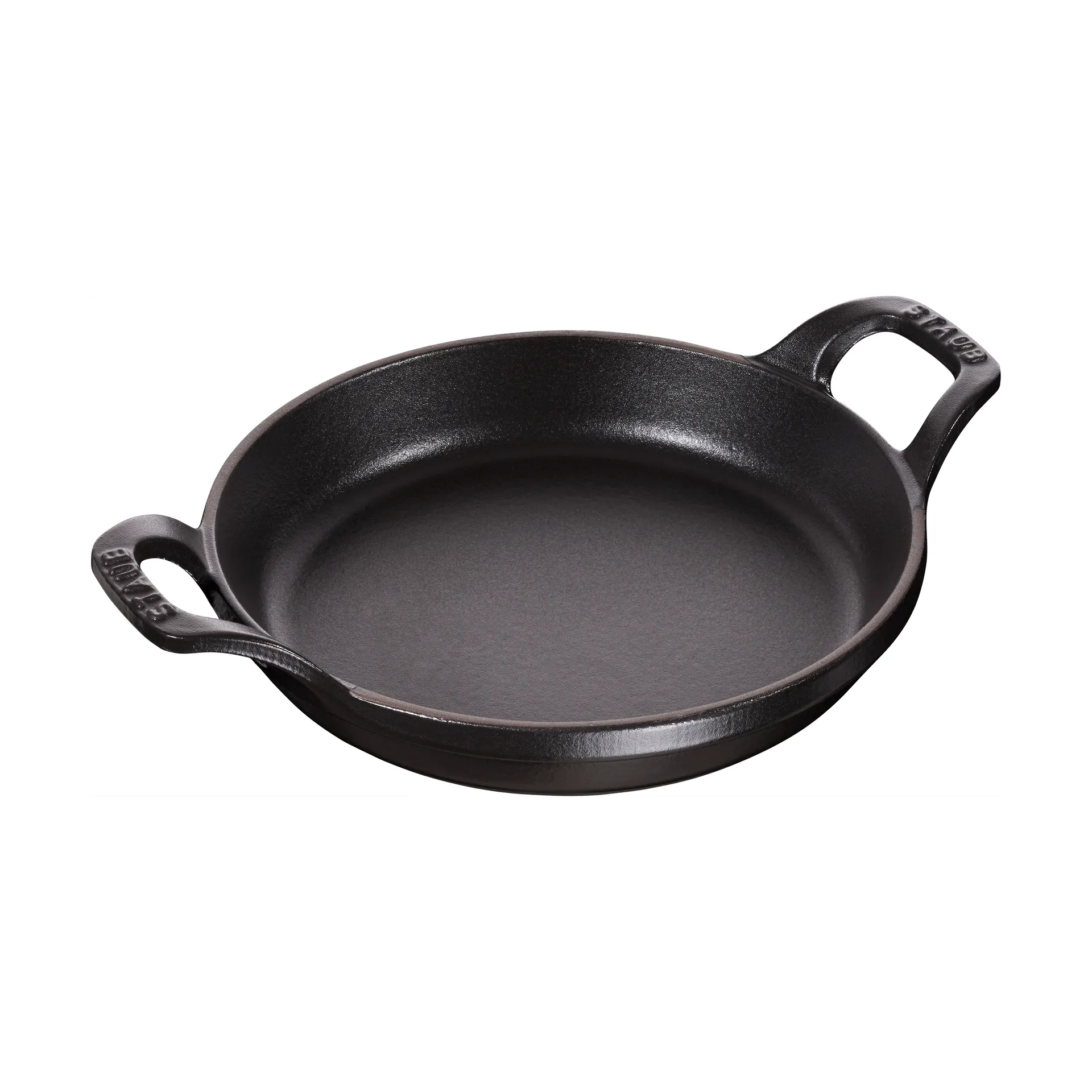 Teglia rotonda in ghisa Staub Ø20 cm, Nero STAUB
