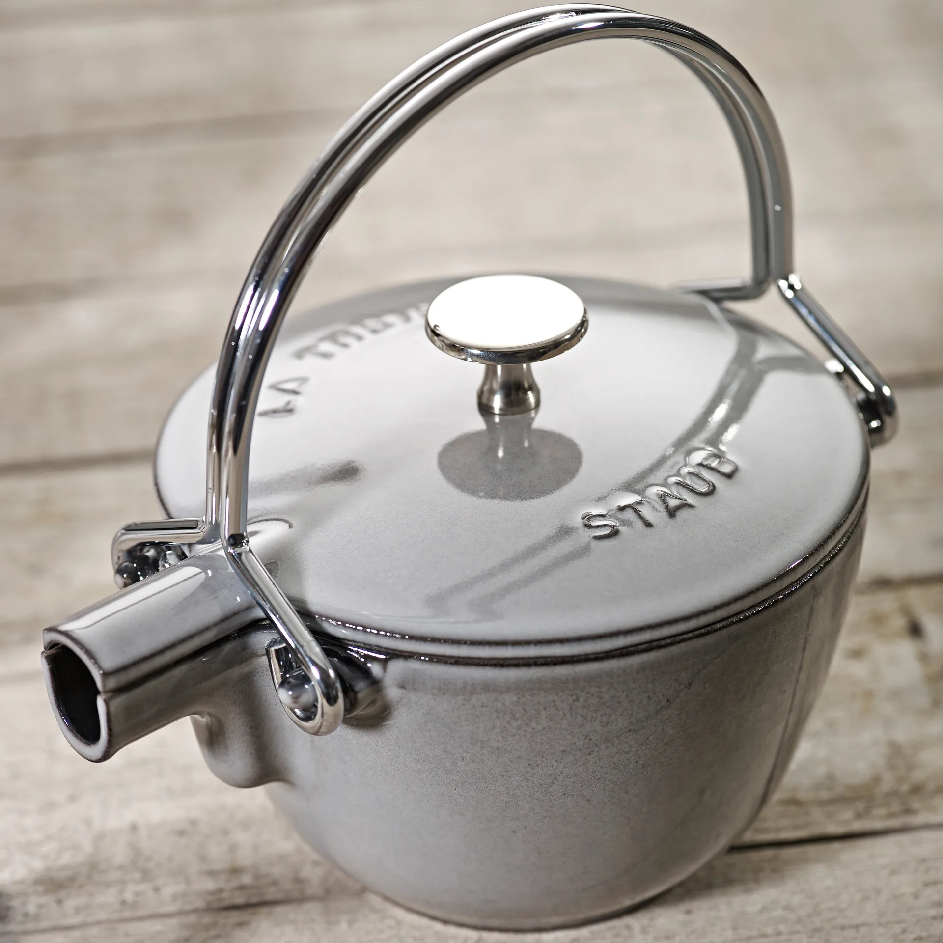Teiera Staub tonda 1,15 L, grigio STAUB