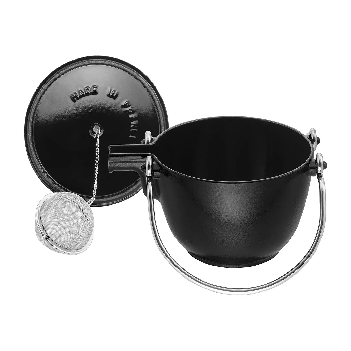 Teiera Staub tonda 1,15 L, Nero STAUB