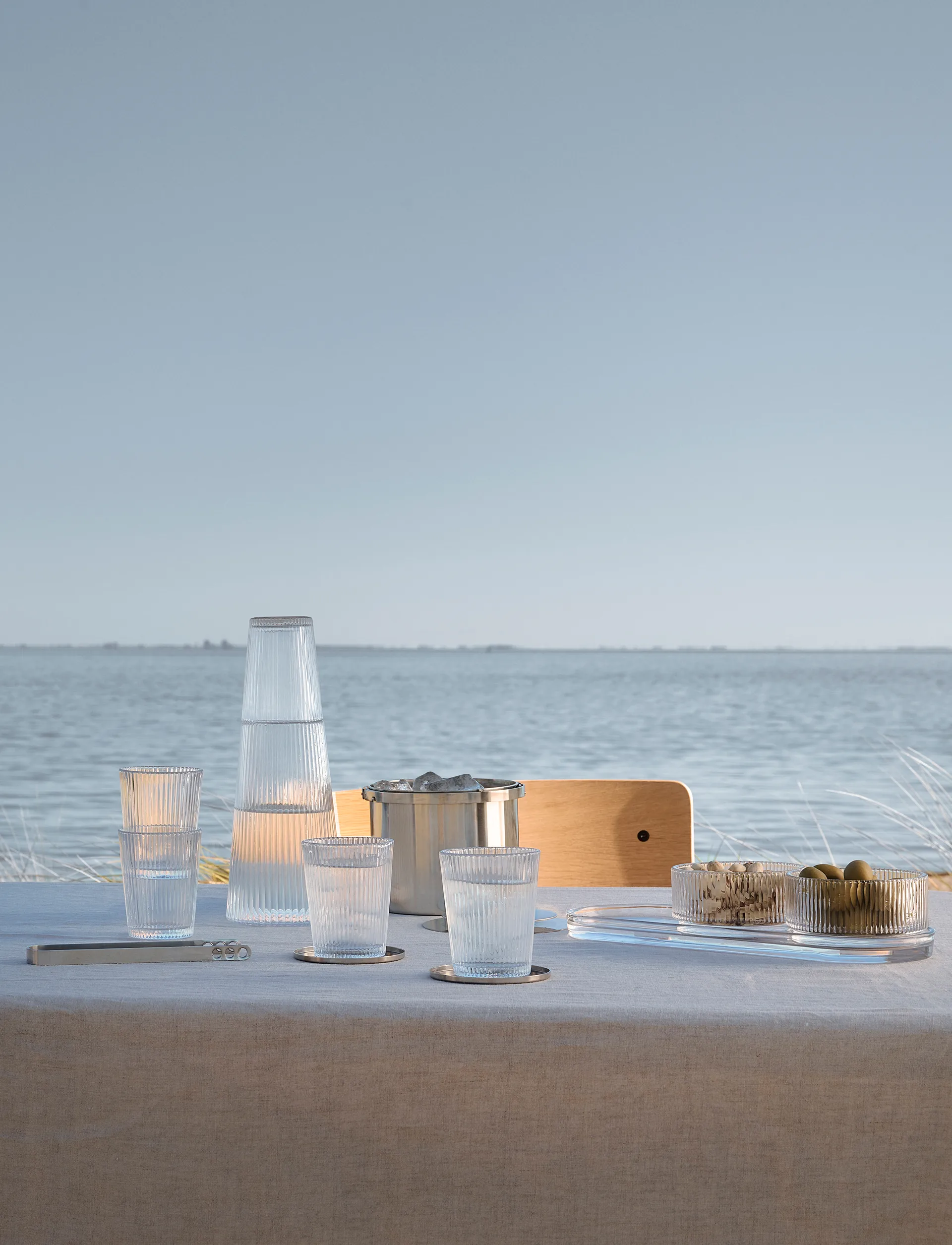 Bicchiere Pilastro 15 cl confezione da 6, Clear Stelton