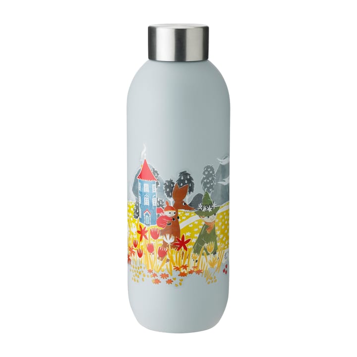 Bottiglia Keep Cool Moomin 0,75 L - Soft sky - Stelton