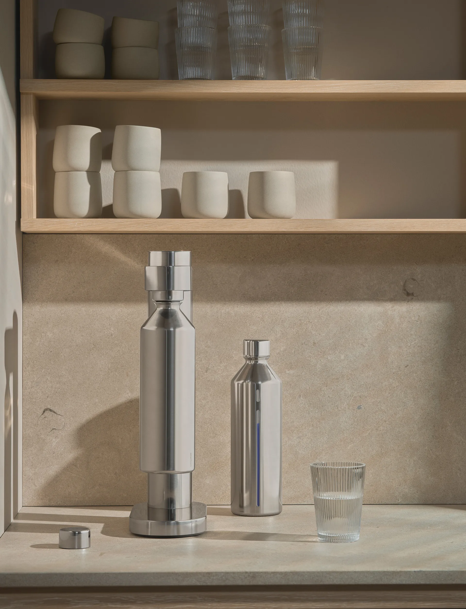 Bottiglia per macchina sodastream 1,2 L, Acciaio Stelton