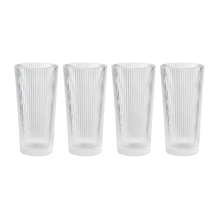 Calice Pilastro per long drink da 30 cl, confezione da 4 - Clear - Stelton