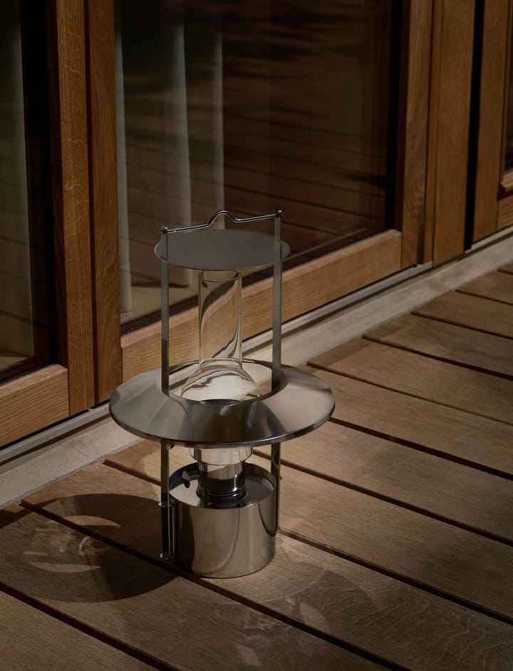 EM lampada portatile 43 cm, Acciaio Stelton