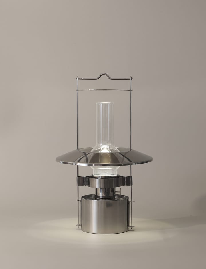 EM lampada portatile 43 cm, Acciaio Stelton