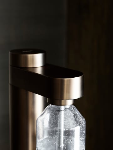 Gasatore acqua frizzante Brus - Dark brown metallic - Stelton