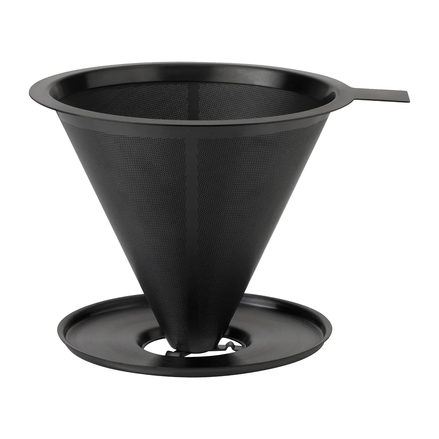 Imbuto per caffè a maglia fine Nohr slow brew, Black metallic Stelton