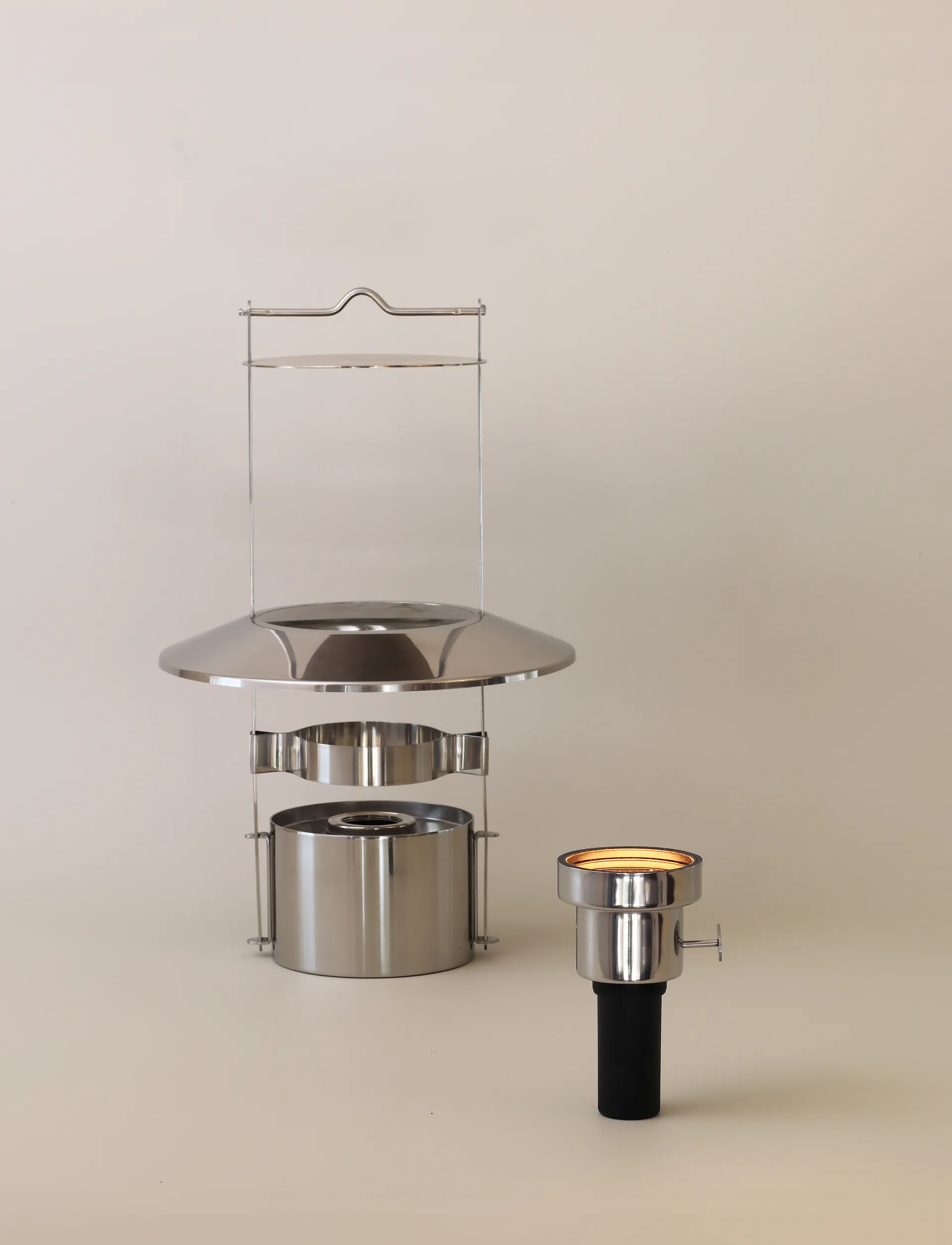 Lampada LED per lampada portatile EM, Acciaio Stelton