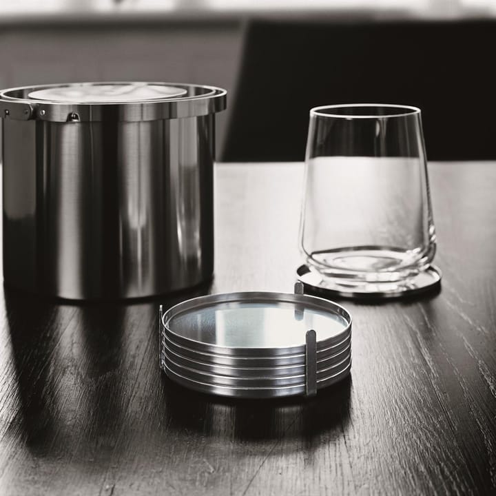 Sottobicchieri AJ - acciaio inossidabile - Stelton