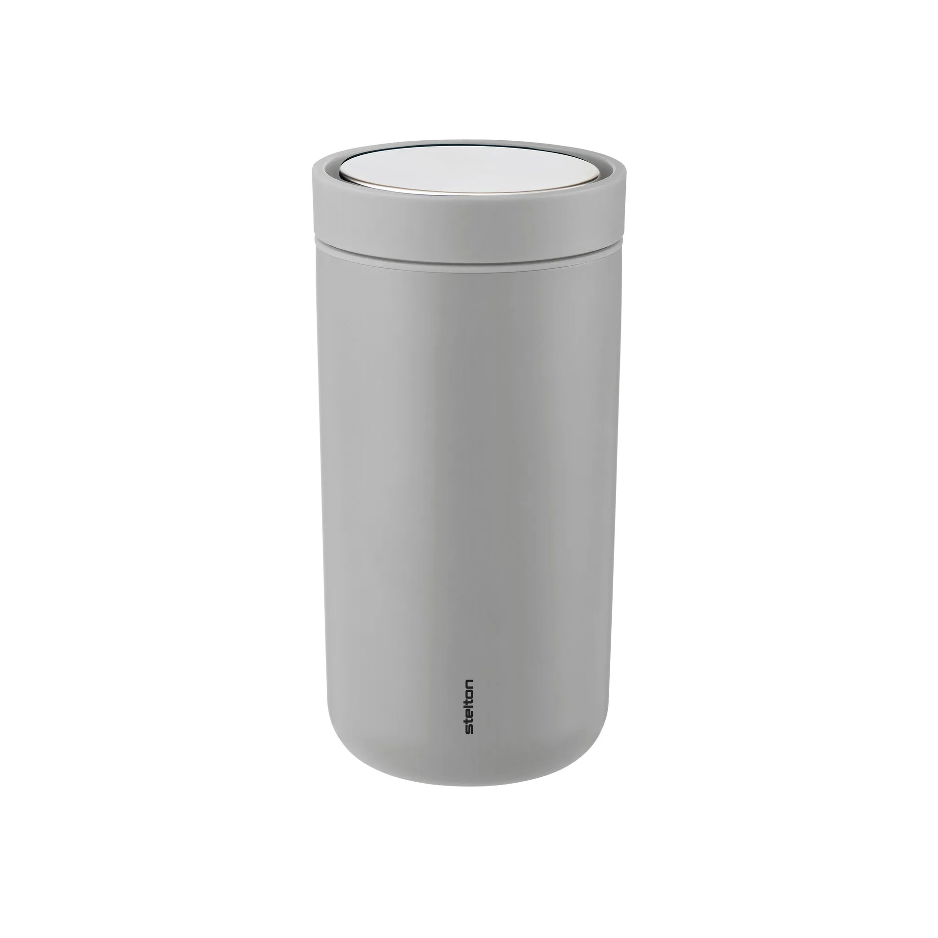 Tazza da termos To Go Click 0,2 l, grigio chiaro opaco Stelton