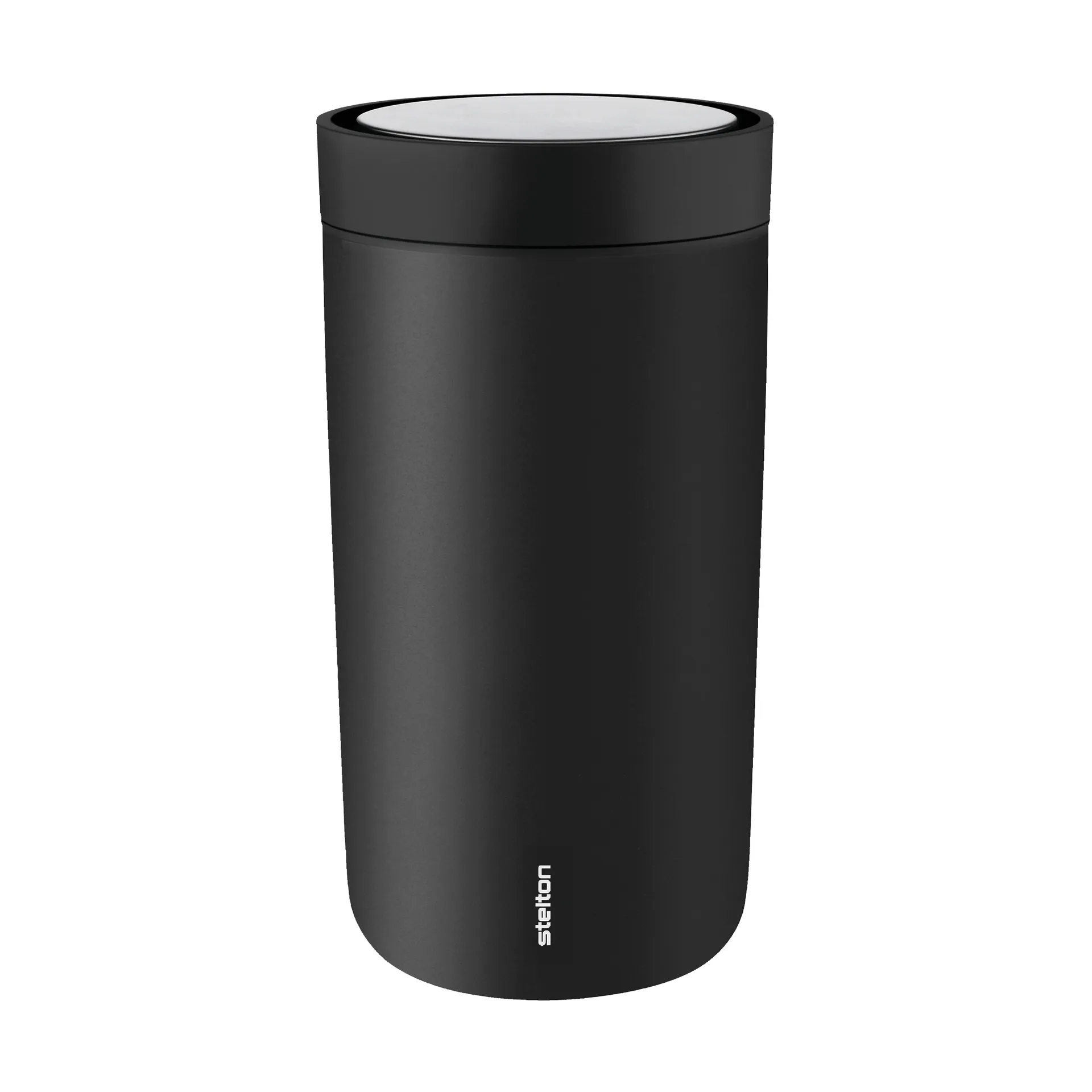 Tazza da termos To Go Click 0,2 l, Soft black Stelton