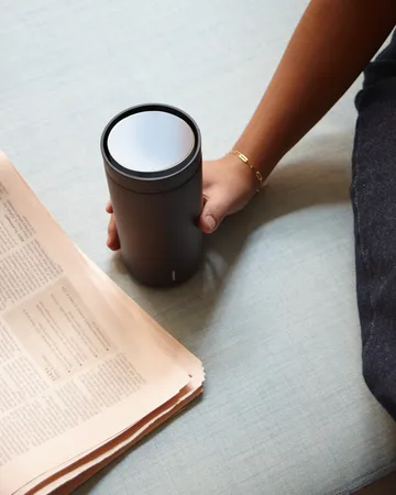 Tazza da termos To Go Click 0,2 l - Soft black - Stelton