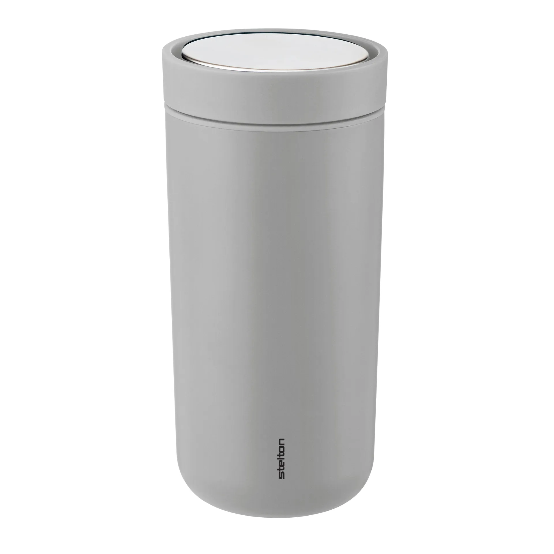Tazza da termos To Go Click 0,4 l, grigio chiaro opaco Stelton