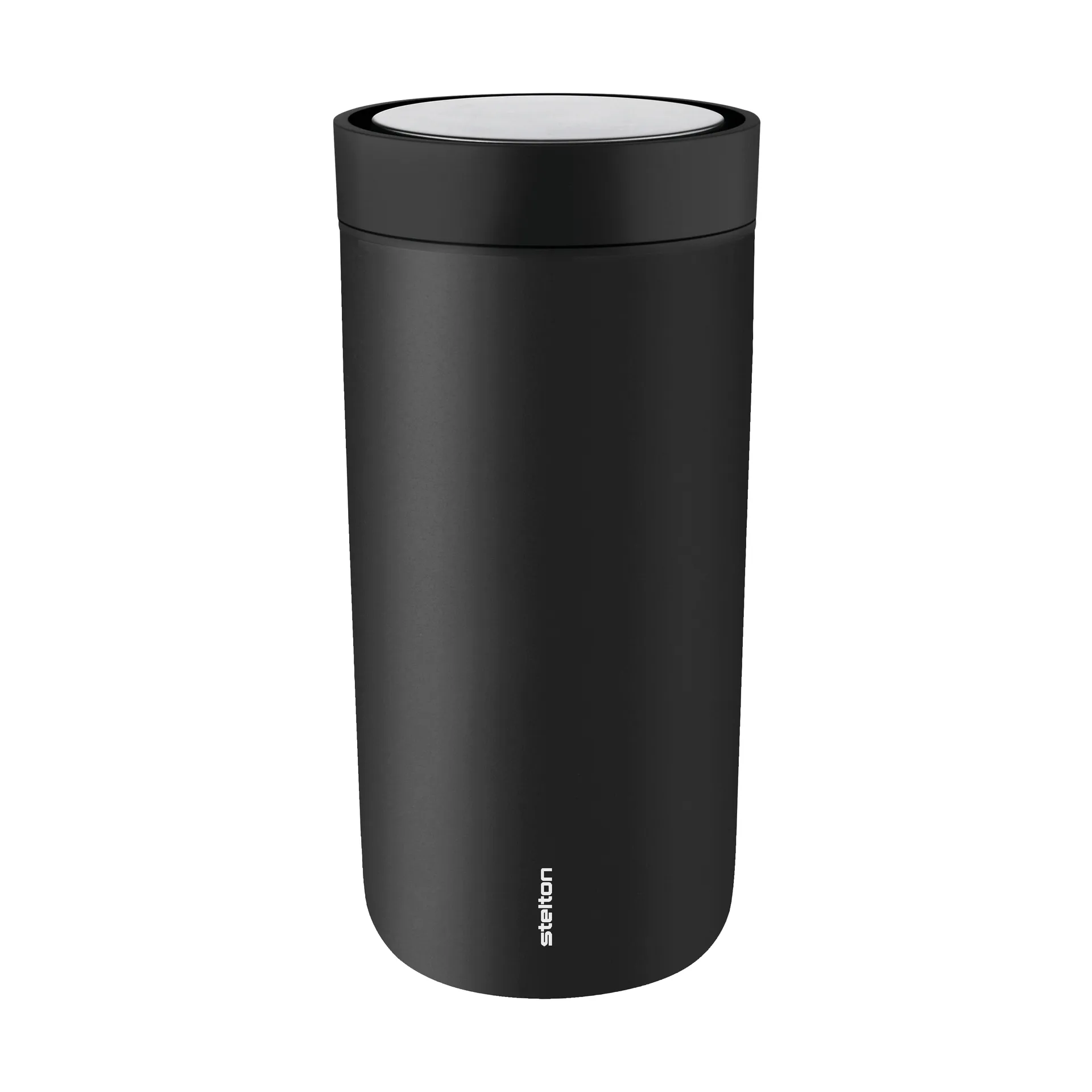 Tazza da termos To Go Click 0,4 l, Soft black Stelton