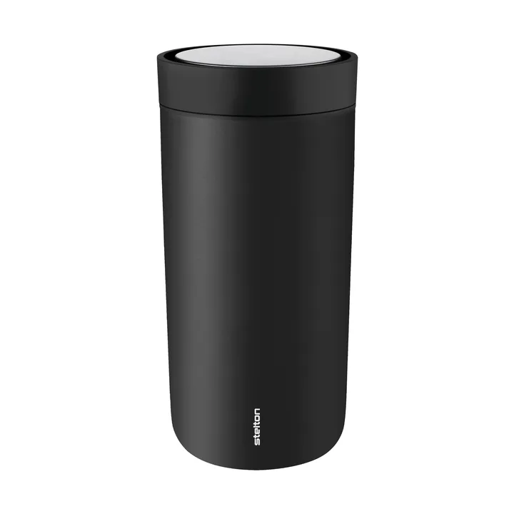 Tazza da termos To Go Click 0,4 l - Soft black - Stelton