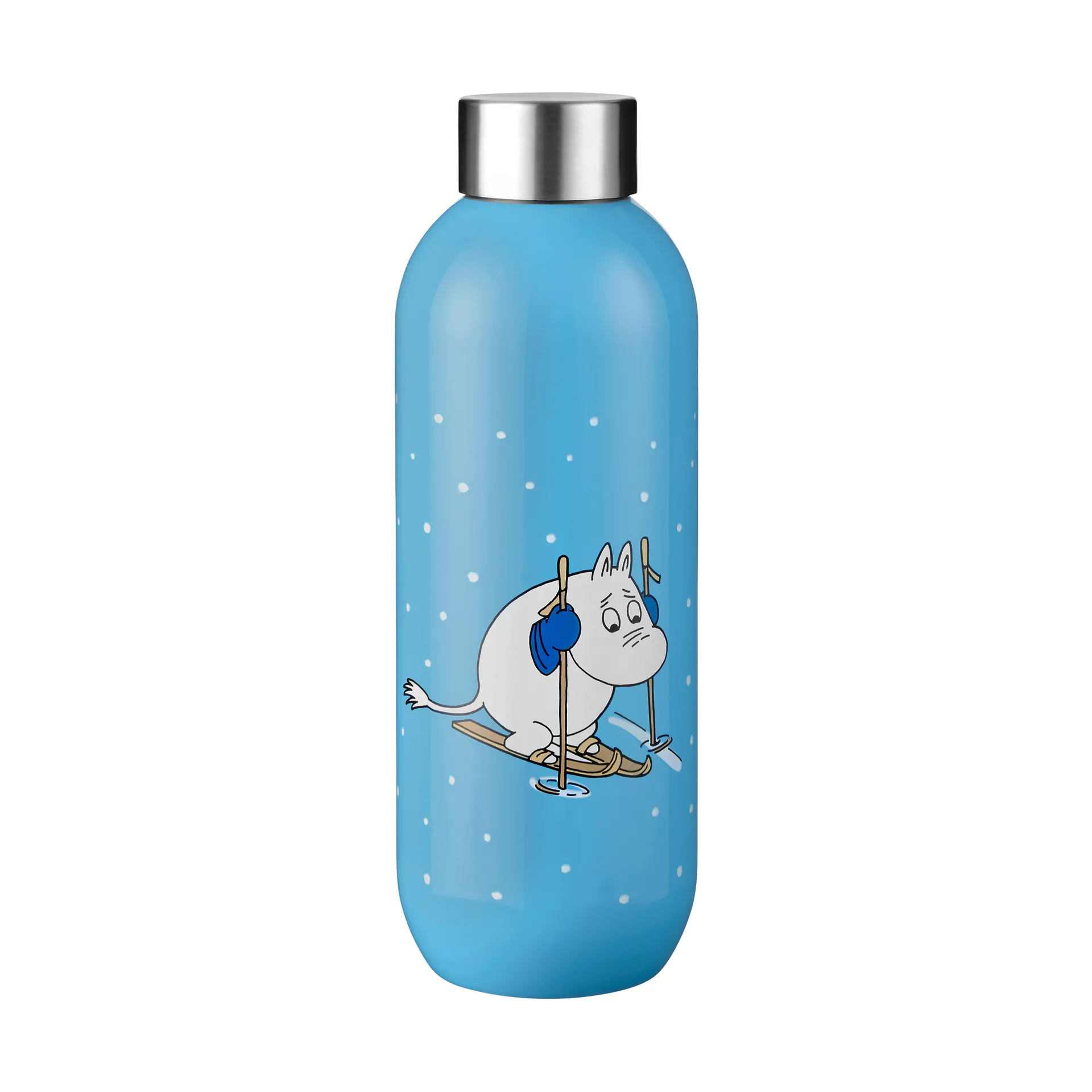 Thermos Keep Cool Moomin 0,6 l, Moomin skiing Stelton