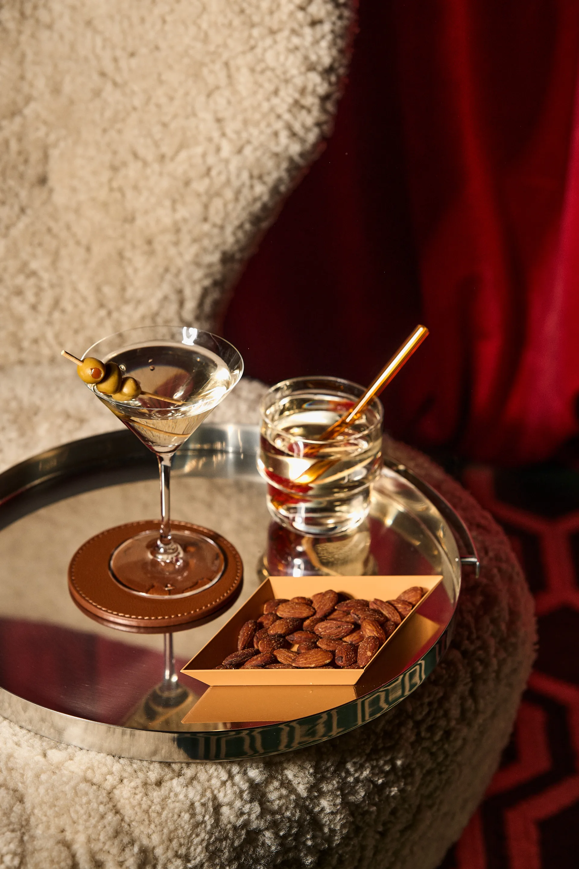 Vassoio da portata AJ Cylinda-line , acciaio inossidabile Stelton