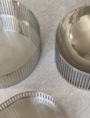 Vassoio Orlo acciaio - Ø20 cm - Stelton