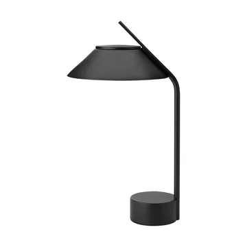 Vinkel LED lampada da tavolo portatile - Nero - Stelton
