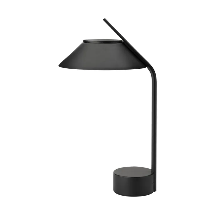 Vinkel LED lampada da tavolo portatile - Nero - Stelton