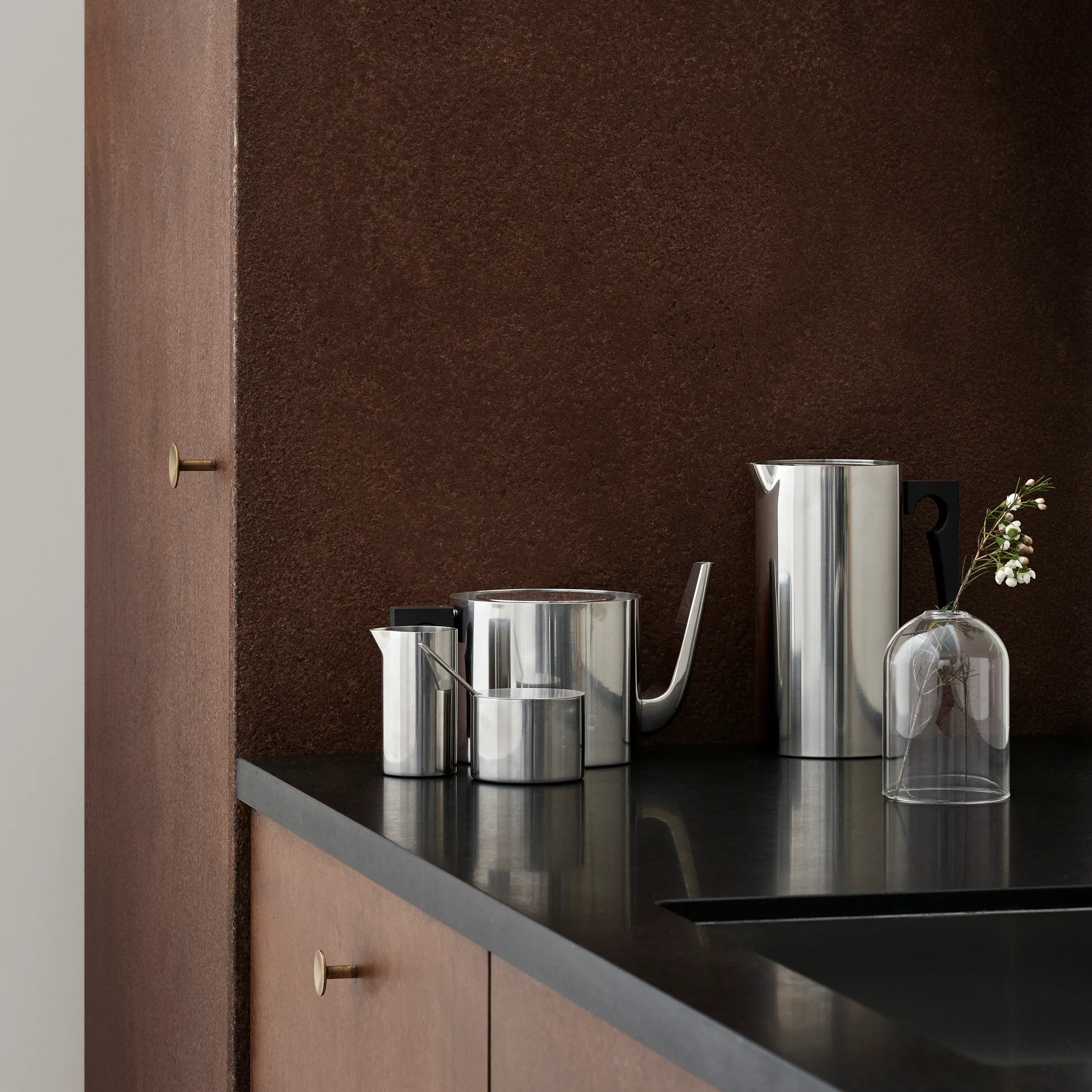 Zuccheriera AJ Cylinda-line, Acciaio inossidabile Stelton