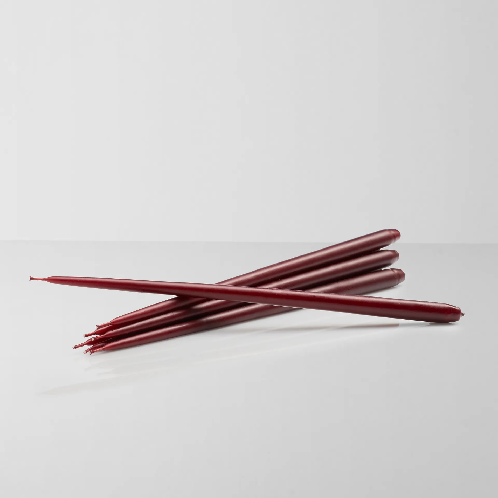 Candela STOFF by ester & erik, confezione da 6, Burgundy red STOFF