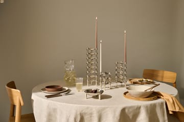 Candela STOFF by ester & erik, confezione da 6 - Marrone chiaro - STOFF