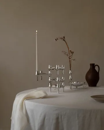 Candeliere STOFF Nagel BMF, confezione da 3 - Cromo - STOFF