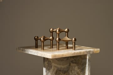 Candeliere STOFF Nagel confezione da 3 - Bronzed brass - STOFF
