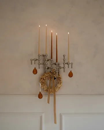 Candela STOFF Nagel by ester & erik, confezione da 6 - ambra - STOFF Nagel