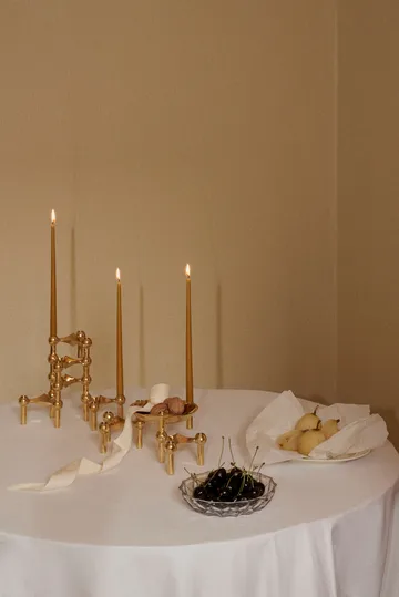 Candela STOFF Nagel by ester & erik, confezione da 6 - ambra - STOFF Nagel