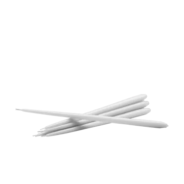Candela STOFF Nagel by ester & erik, confezione da 6 - Bianco - STOFF Nagel