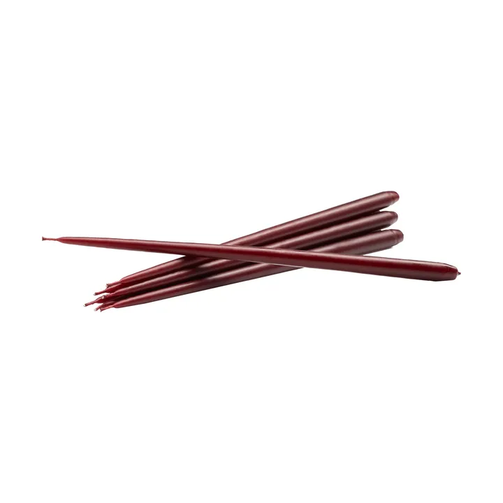 Candela STOFF Nagel by ester & erik, confezione da 6 - Burgundy red - STOFF Nagel
