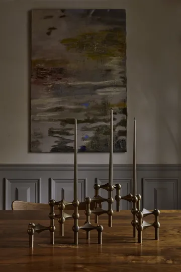 Candela STOFF Nagel by ester & erik, confezione da 6 - Carciofo - STOFF Nagel